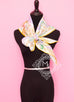 Hermes "The Horsawards" Purple Gold Twill Silk 90 cm Scarf