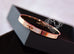 Hermes Rose Gold Pave Diamond Kelly Bracelet Bangle Small - New - MAISON de LUXE - 1