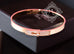 Hermes Rose Gold Pave Diamond Kelly Bracelet Bangle Small - New - MAISON de LUXE - 6