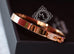 Hermes Rose Gold Pave Diamond Kelly Bracelet Bangle Small - New - MAISON de LUXE - 8