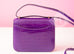 Hermes Constance Mini 18 Ultra Violet Crocodile Handbag