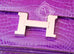 Hermes Constance Mini 18 Ultra Violet Crocodile Handbag