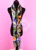 Hermes Cashmere 140 GM Tyger Tyger Aqua Purple Shawl Scarf - New - MAISON de LUXE - 4
