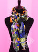 Hermes Cashmere 140 GM Tyger Tyger Aqua Purple Shawl Scarf - New - MAISON de LUXE - 5