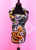 Hermes Cashmere 140 GM Tyger Tyger Aqua Purple Shawl Scarf - New - MAISON de LUXE - 8