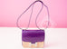 Hermes Constance Mini 18 Ultra Violet Crocodile Handbag