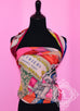 Hermes Cashmere 140 GM Cavalleria d'Etriers Fuchsia Jaune Shawl Scarf - New - MAISON de LUXE - 8