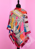 Hermes Cashmere 140 GM Cavalleria d'Etriers Fuchsia Jaune Shawl Scarf - New - MAISON de LUXE - 11