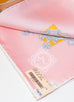Hermes Pink Beige Twill Silk 90 cm Harnais de Cour Scarf