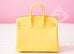 Hermes Pre-owned Hermes Soufre Epsom Gold Hardware Birkin 25 Handbag