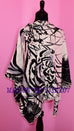 Hermes Cashmere 140 GM Tyger Tyger Noir Gris Shawl Scarf - New - MAISON de LUXE - 9