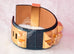 Hermes Colvert Blue Alligator Crocodile CDC Collier de Chien Bracelet S - New - MAISON de LUXE - 6