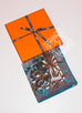 Hermes Gray Twill Silk 90 cm Jardin à a Sintra Scarf
