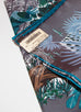 Hermes Gray Twill Silk 90 cm Jardin à a Sintra Scarf