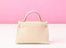 Hermes Mini Kelly II 20 Craie Epsom Gold Hardware