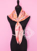 Hermes Pink Twill Silk 90 cm The Horsawards Scarf