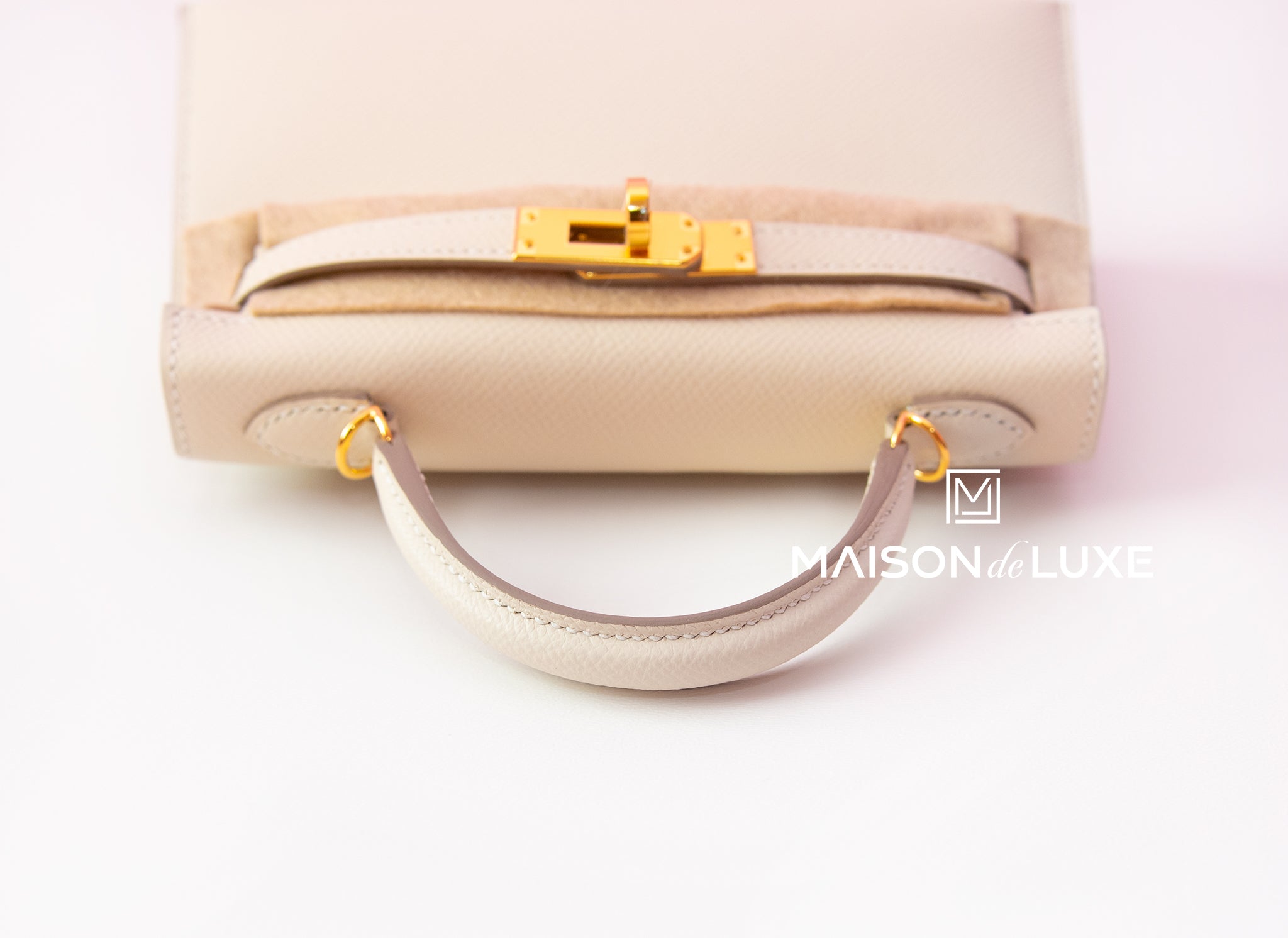 hermes kelly mini II HSS gold/Craie epsom pbhw – Ruelamode