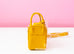 Hermes Mini Lindy 20 Jaune Ambre Clemence Gold Hardware