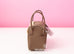 Hermes Etoupe Clemence Lindy 26 Handbag