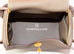 Hermes Etoupe Clemence Lindy 26 Handbag
