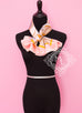 Hermes Pink Beige Twill Silk 90 cm Harnais de Cour Scarf