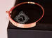 Hermes Rose Gold 4 Diamond Kelly Bracelet Bangle Cuff SH - New - MAISON de LUXE - 10