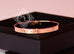 Hermes Rose Gold 4 Diamond Kelly Bracelet Bangle Cuff SH - New - MAISON de LUXE - 7