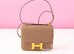 Hermes Constance Mini 18 Etoupe Gray Epsom Handbag