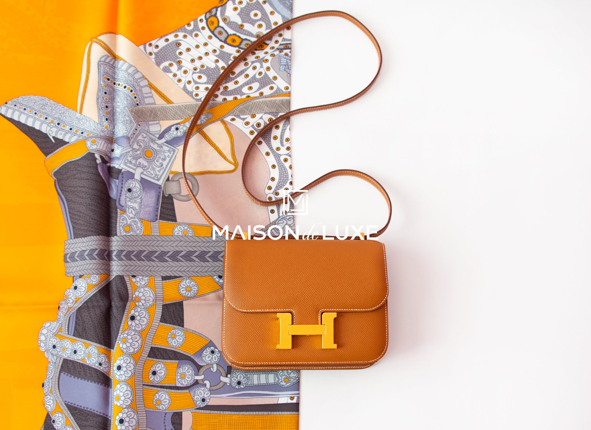 HERMES Epsom Constance 18 Gold 1311758