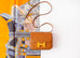 Hermes Constance Mini 18 Gold Epsom Handbag