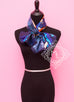 Hermes Purple Orange Twill Silk 90 cm Space Shopping au Faubourg Scarf