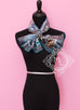 Hermes Gray Twill Silk 90 cm Jardin à a Sintra Scarf