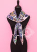 Hermes Marine Twill Silk 90 cm Fleurs de Giverny Scarf
