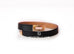 Hermes Black Leather Kelly Double Tour Bracelet S