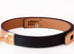 Hermes Black Leather Kelly Double Tour Bracelet S