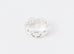 Hermes 925 Silver Chaine d'Ancre Enchainee PM Ring 52