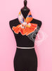 Hermes Orange Twill Silk 90 cm Harnais de Cour Scarf