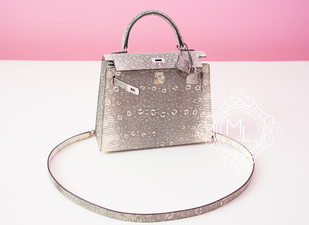 Hermes Ombre Lizard Sellier Kelly 25 Handbag - MAISON de LUXE