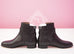 Hermes Womens Black Néo Kelly Boots 37 Shoes
