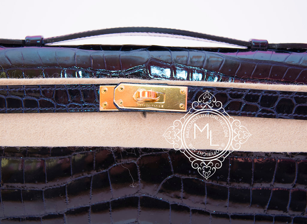 Hermès KELLY CUT CLUTCH ALLIGATOR CLUTCH BAG Multiple colors Leather  ref.228904 - Joli Closet