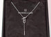 Hermes White Gold Diamond Ever Chain d'Ancre Necklace