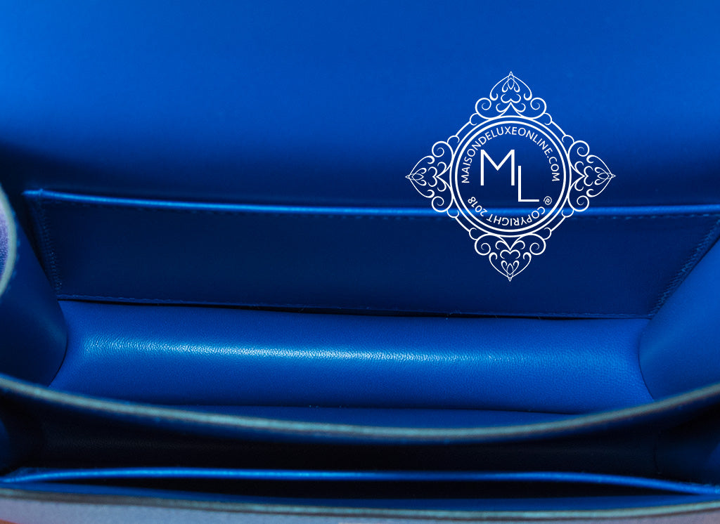Hermès Constance Mini Blue Saphir Epsom PHW ○ Labellov ○ Buy and