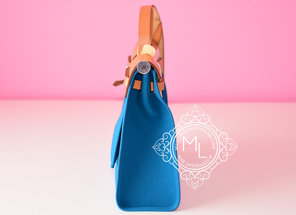 HerBag PM Top Handle in Pink Canvas