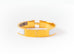 Hermes White Clic Clac H Narrow Bracelet Cuff PM