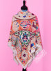 Hermes Cashmere 140 GM Collections Imperiales Gris Perle Rose Pink Shawl Scarf - New - MAISON de LUXE - 9