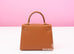 Hermes Gold Sellier Epsom Kelly 25 Handbag