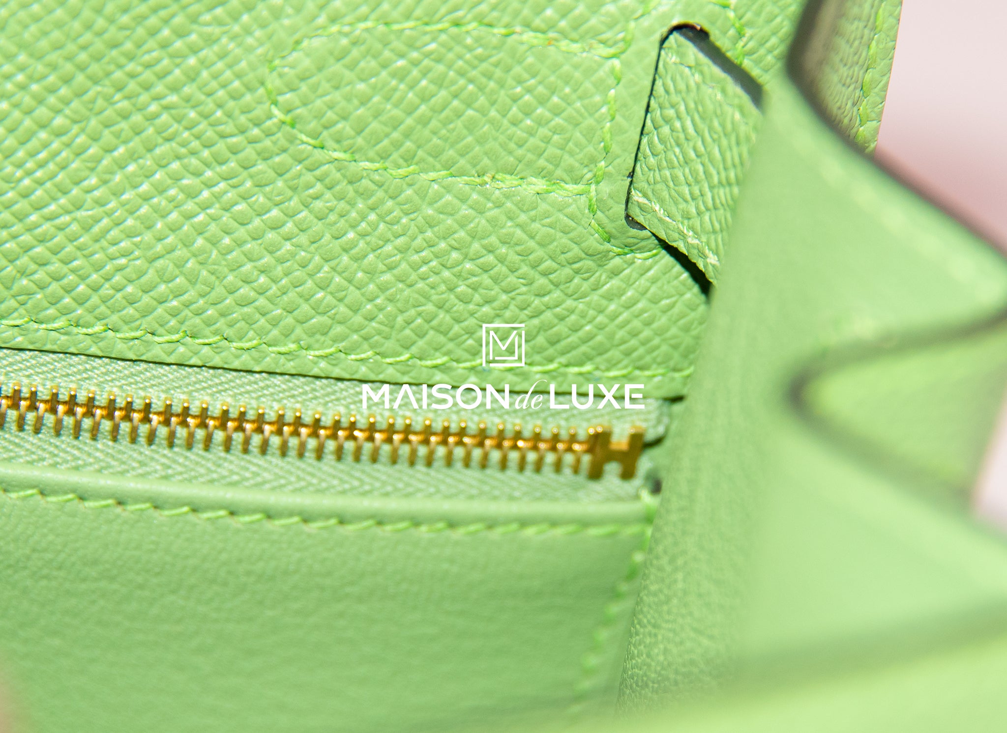 Pre-owned Hermes Kelly Retourne 28 Vert Criquet Evercolor Gold Hardwar –  Madison Avenue Couture