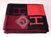 Hermes Large Plaid Rouge Noir Tricolore Wool Cashmere H Avalon Blanket - New - MAISON de LUXE - 2
