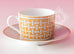 Hermes Classic Mosaique Au 24 Gold set of 2 Teacup & Saucer - New - MAISON de LUXE - 2