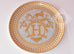 Hermes Classic Mosaique Au 24 Gold Tart Platter Presentation Plate Tray - New - MAISON de LUXE - 2